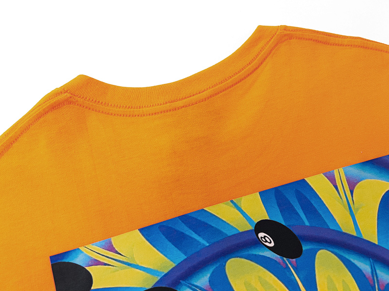 Stussy Geometric Blue Mosaic T-Shirt