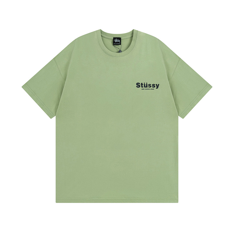 Stussy Geometric Blue Mosaic T-Shirt