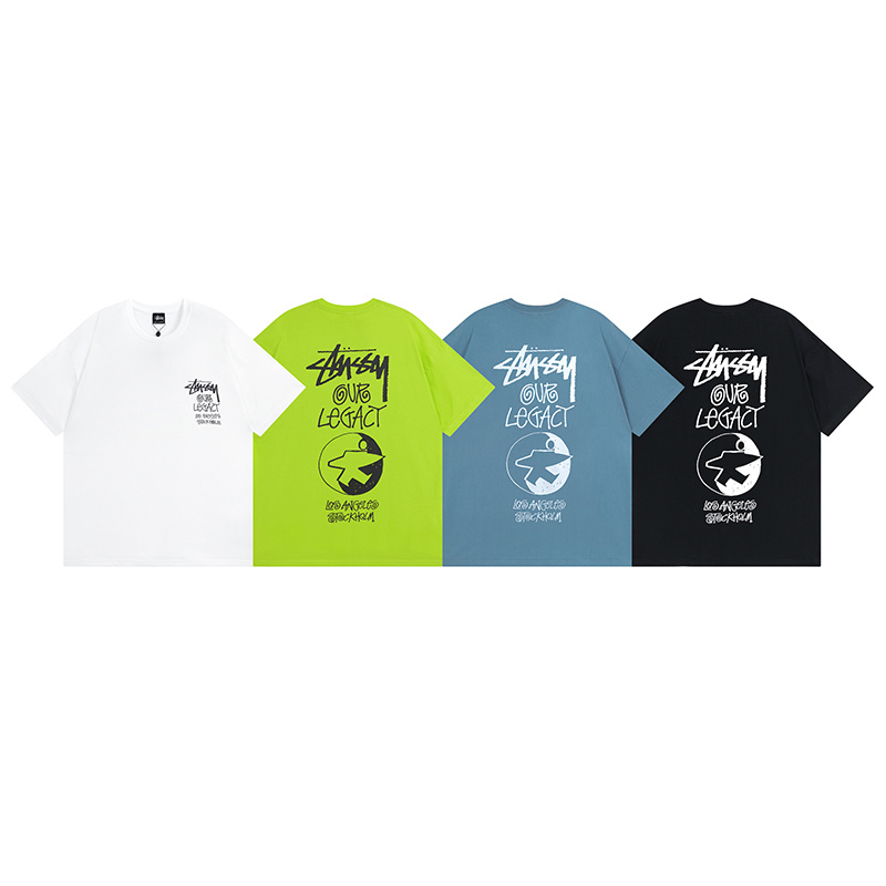 Stussy Globe Seal Logo T-Shirt