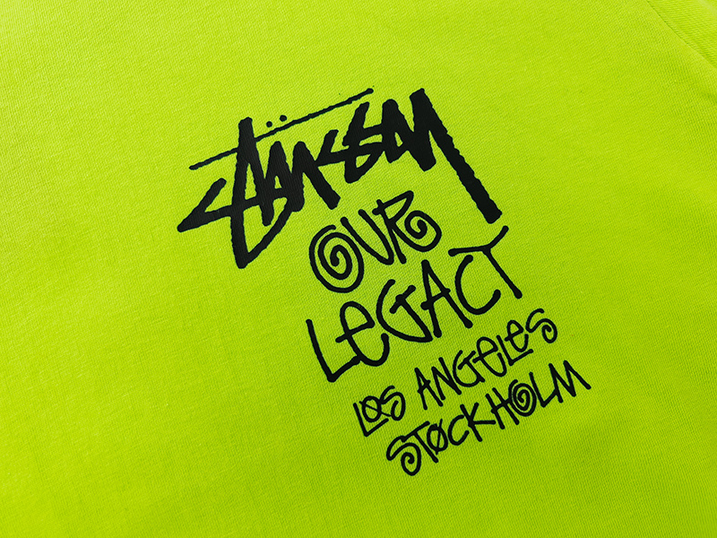 Stussy Globe Seal Logo T-Shirt