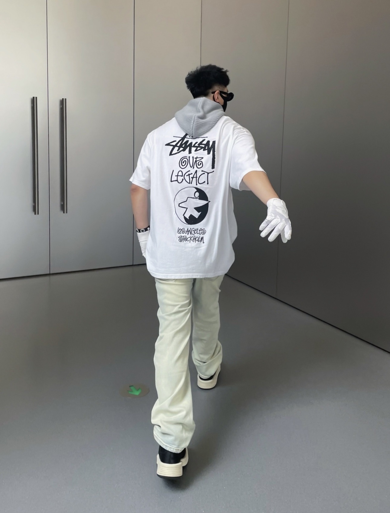 Stussy Globe Seal Logo T-Shirt