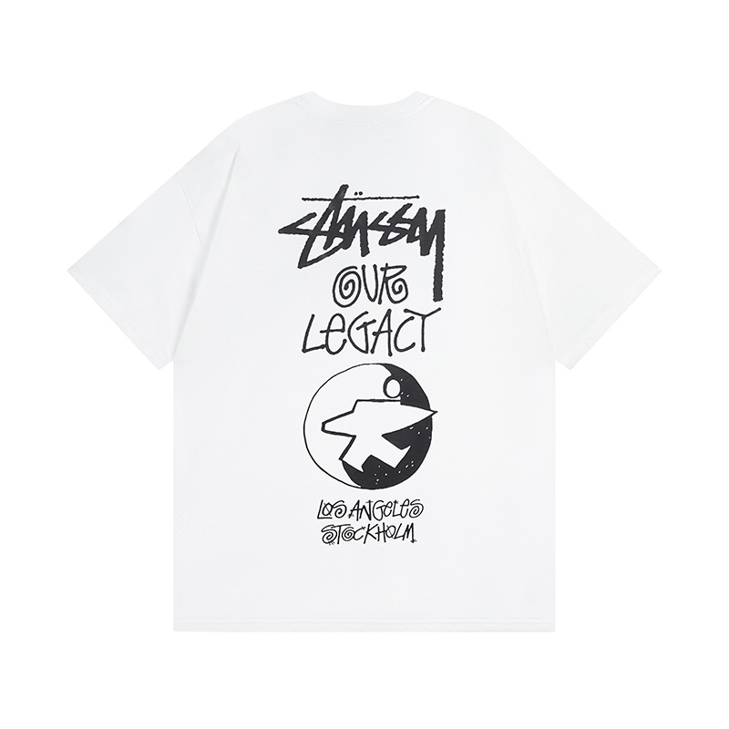 Stussy Globe Seal Logo T-Shirt