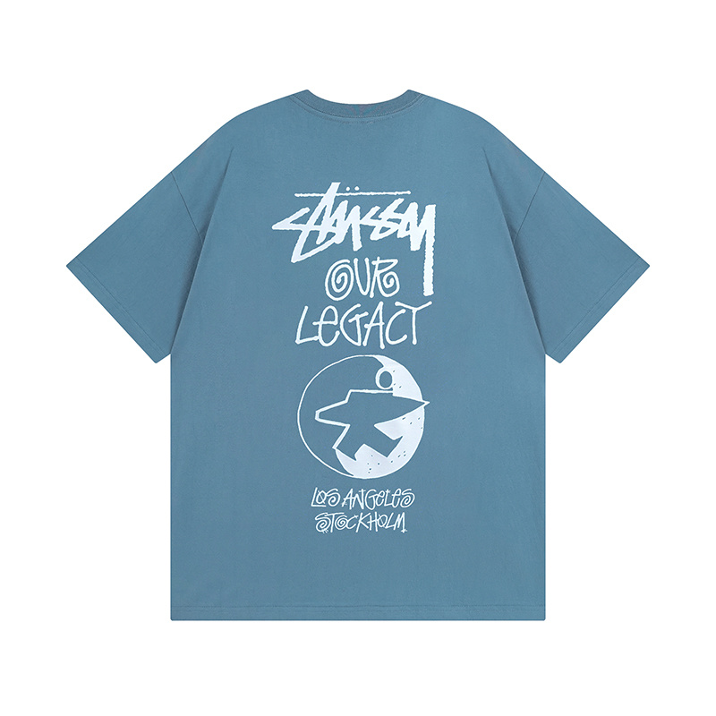 Stussy Globe Seal Logo T-Shirt