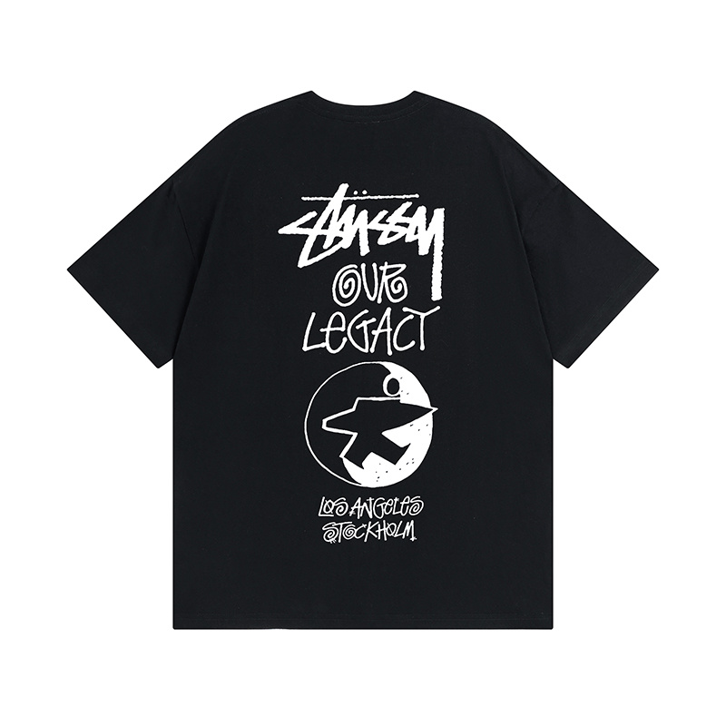 Stussy Globe Seal Logo T-Shirt