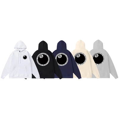 Stussy Halo 8 Ball Pullover Hoodie 01