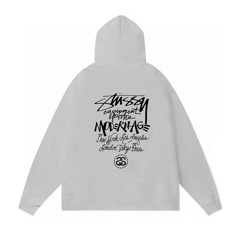 Stussy Handwritten Manifesto Graphic Pullover Hoodie