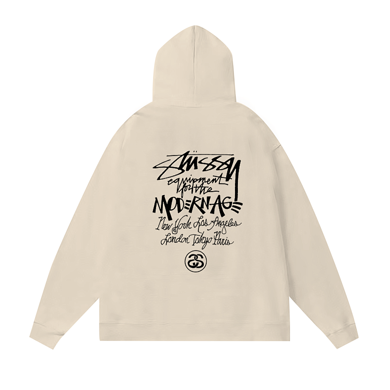 Stussy Handwritten Manifesto Graphic Pullover Hoodie
