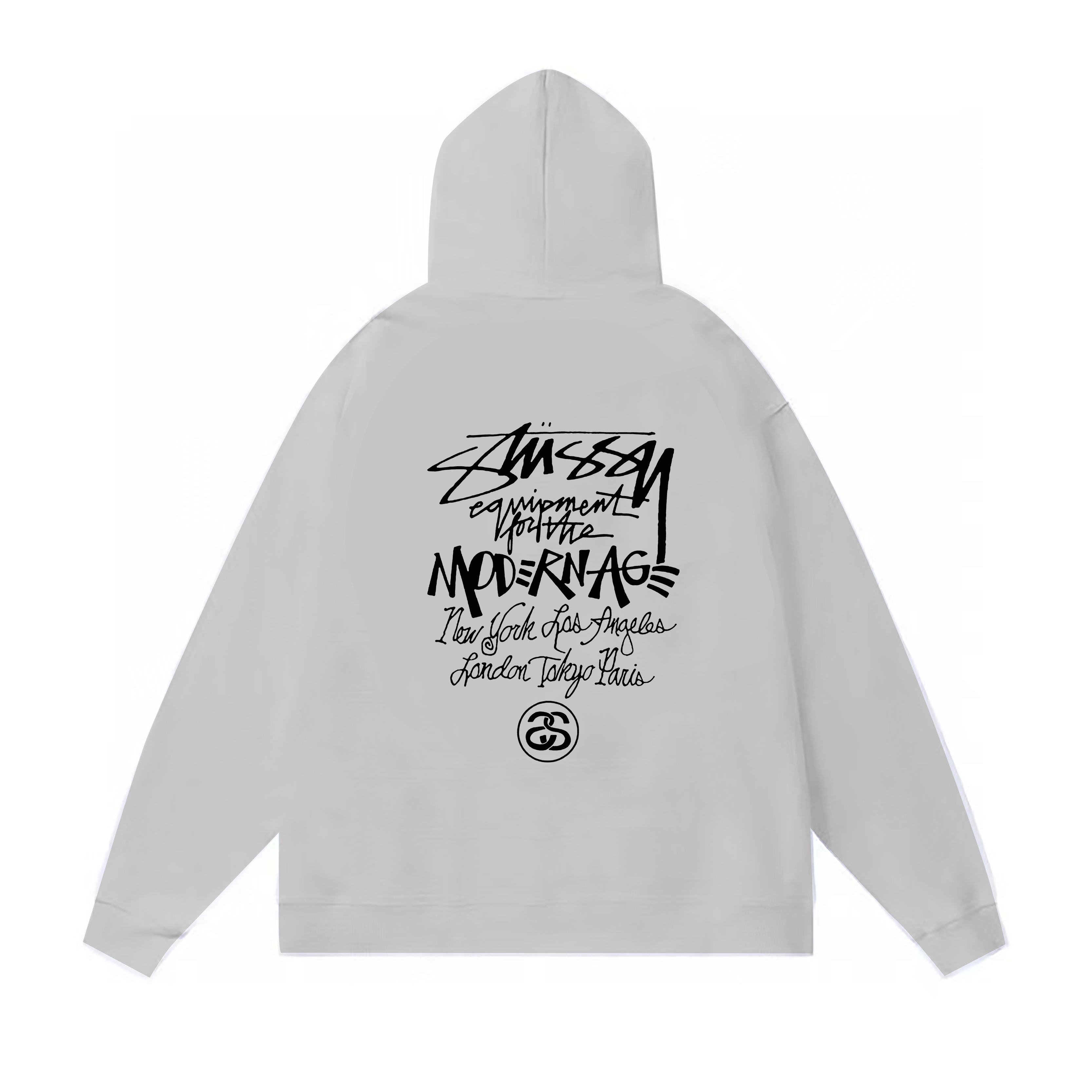 Stussy Handwritten Manifesto Graphic Pullover Hoodie