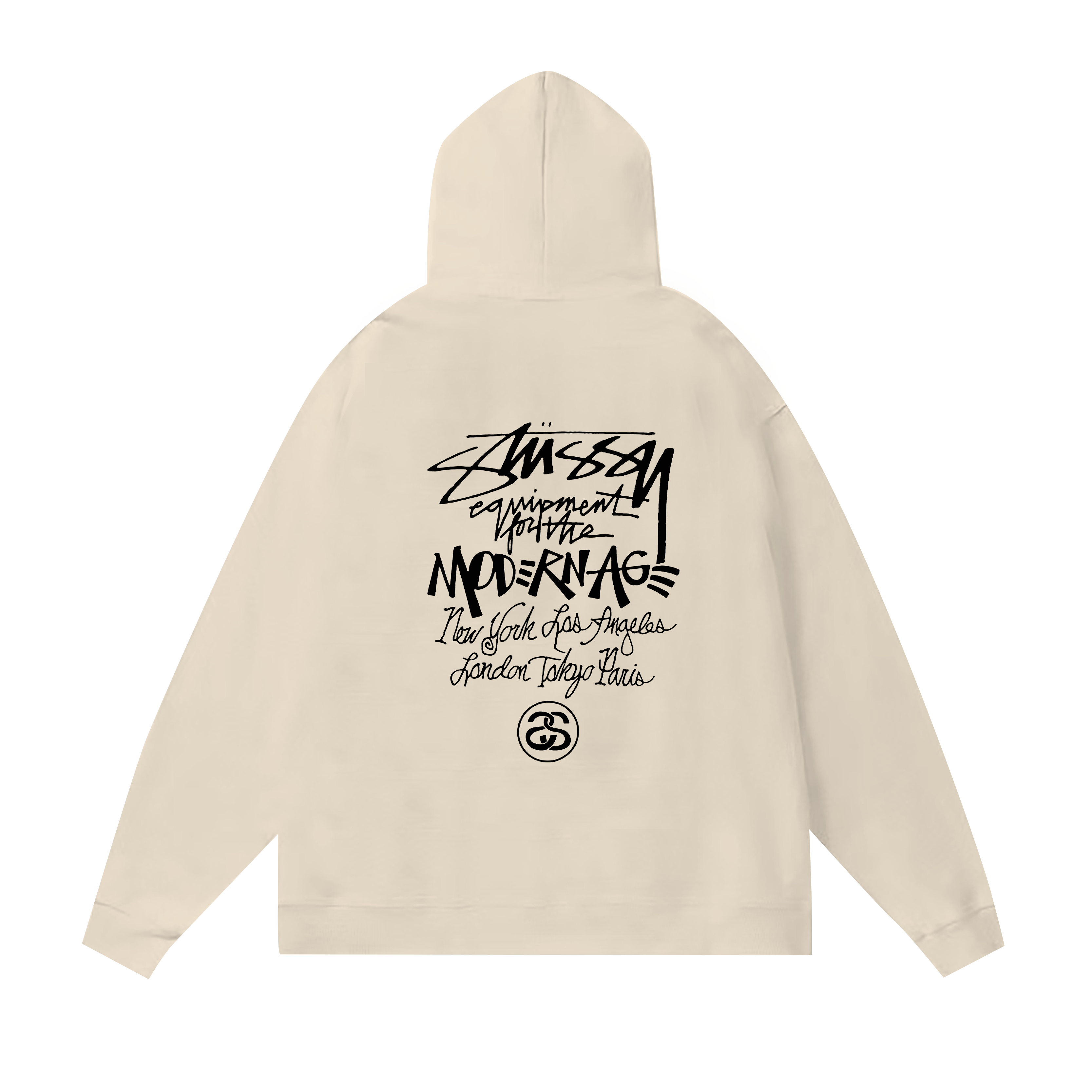 Stussy Handwritten Manifesto Graphic Pullover Hoodie