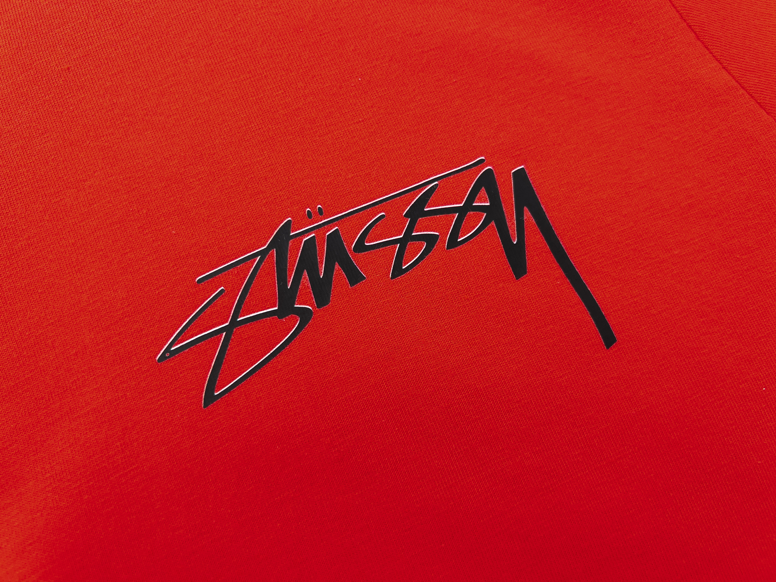 Stussy Handwritten Message Typography T-Shirt