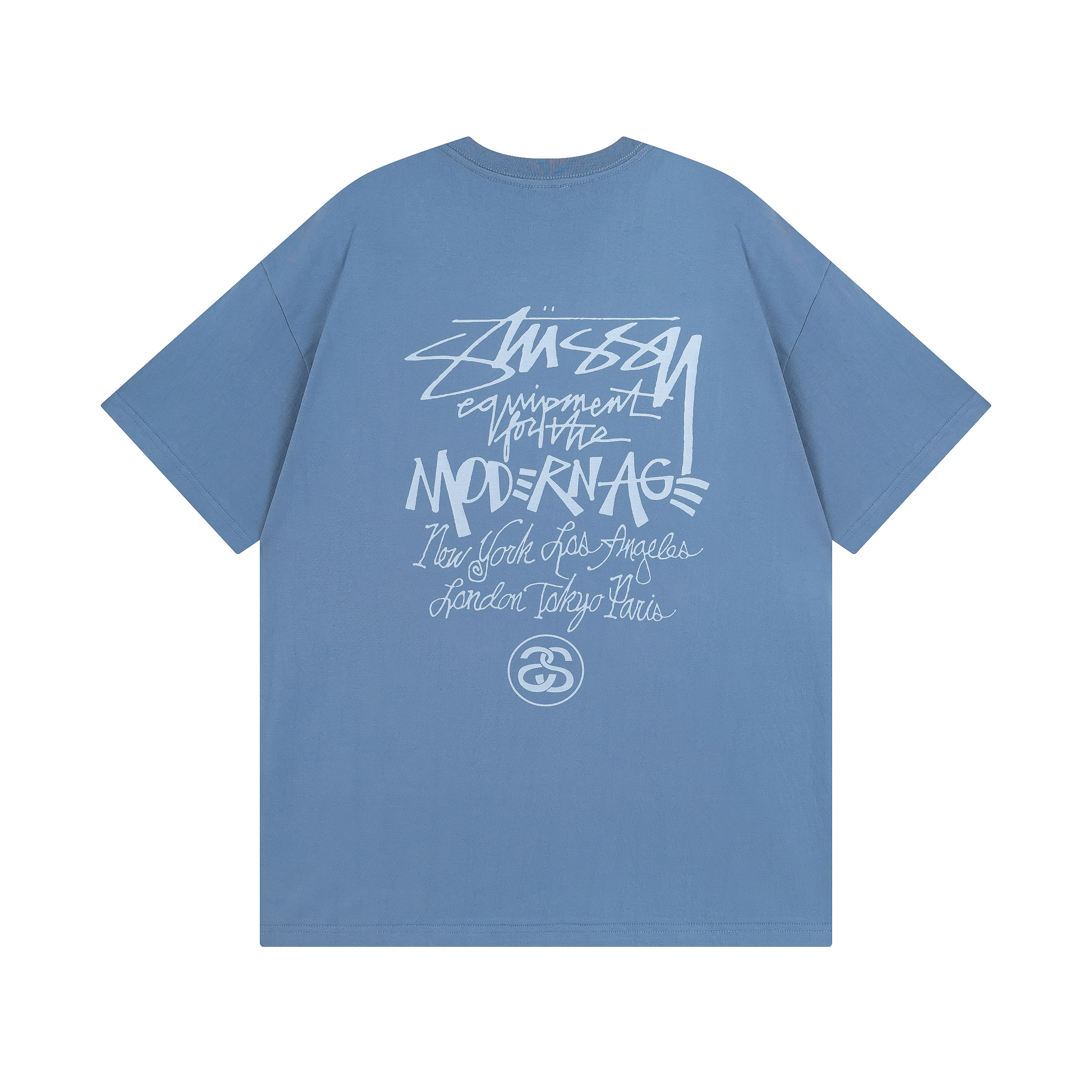 Stussy Handwritten Message Typography T-Shirt