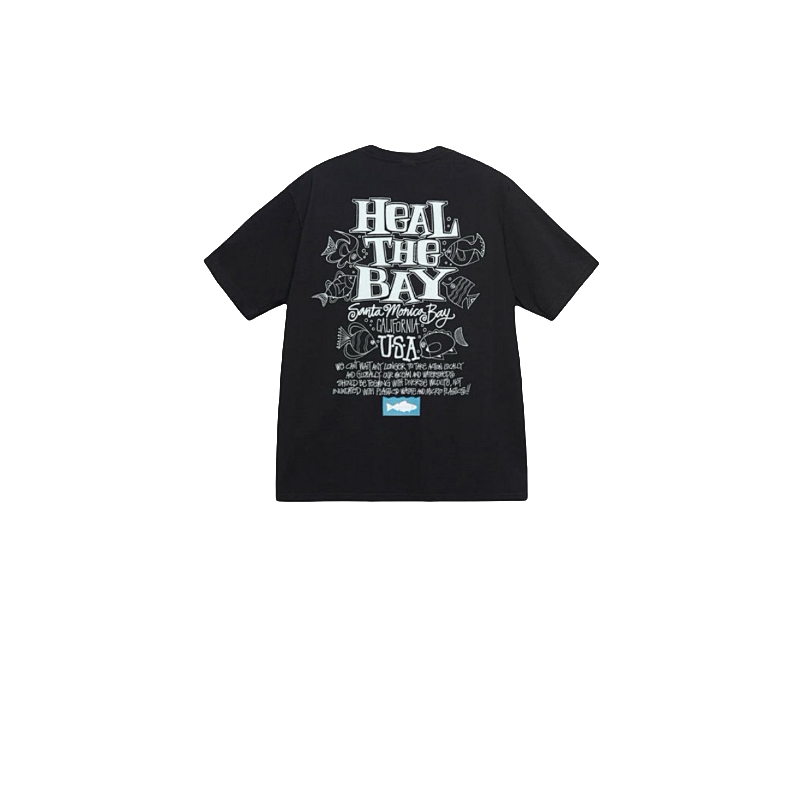 Stussy Heal the Bay Typography T-Shirt