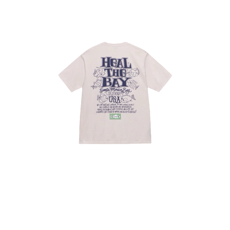 Stussy Heal the Bay Typography T-Shirt