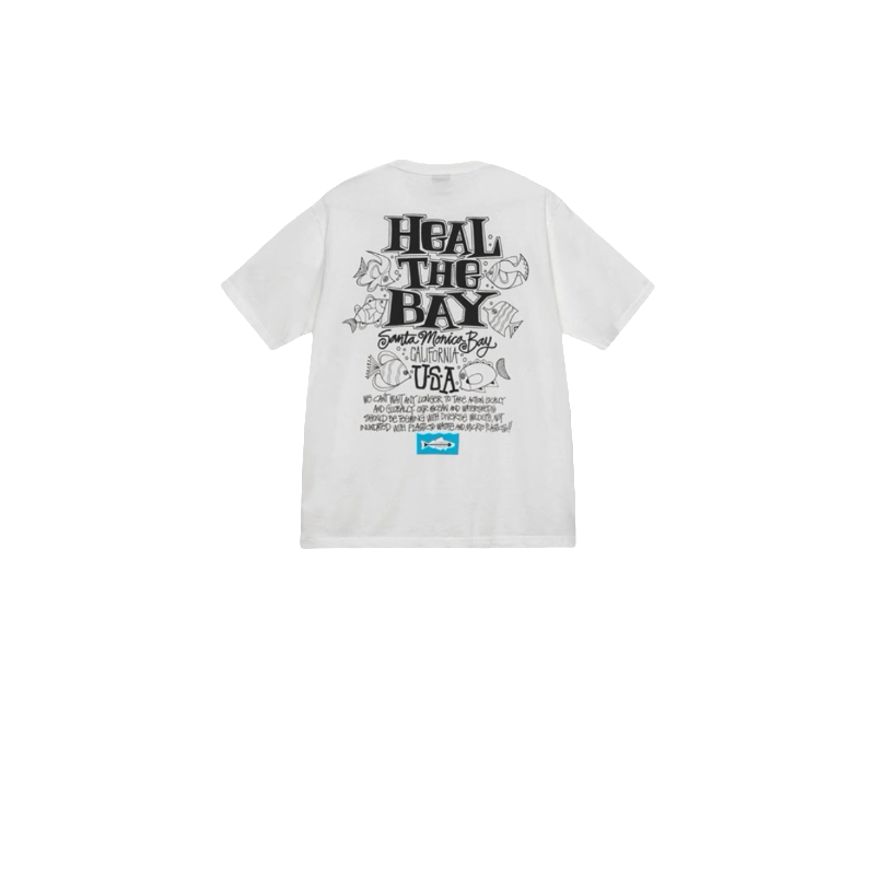 Stussy Heal the Bay Typography T-Shirt