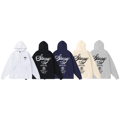Stussy Heritage City Script Pullover Hoodie 01