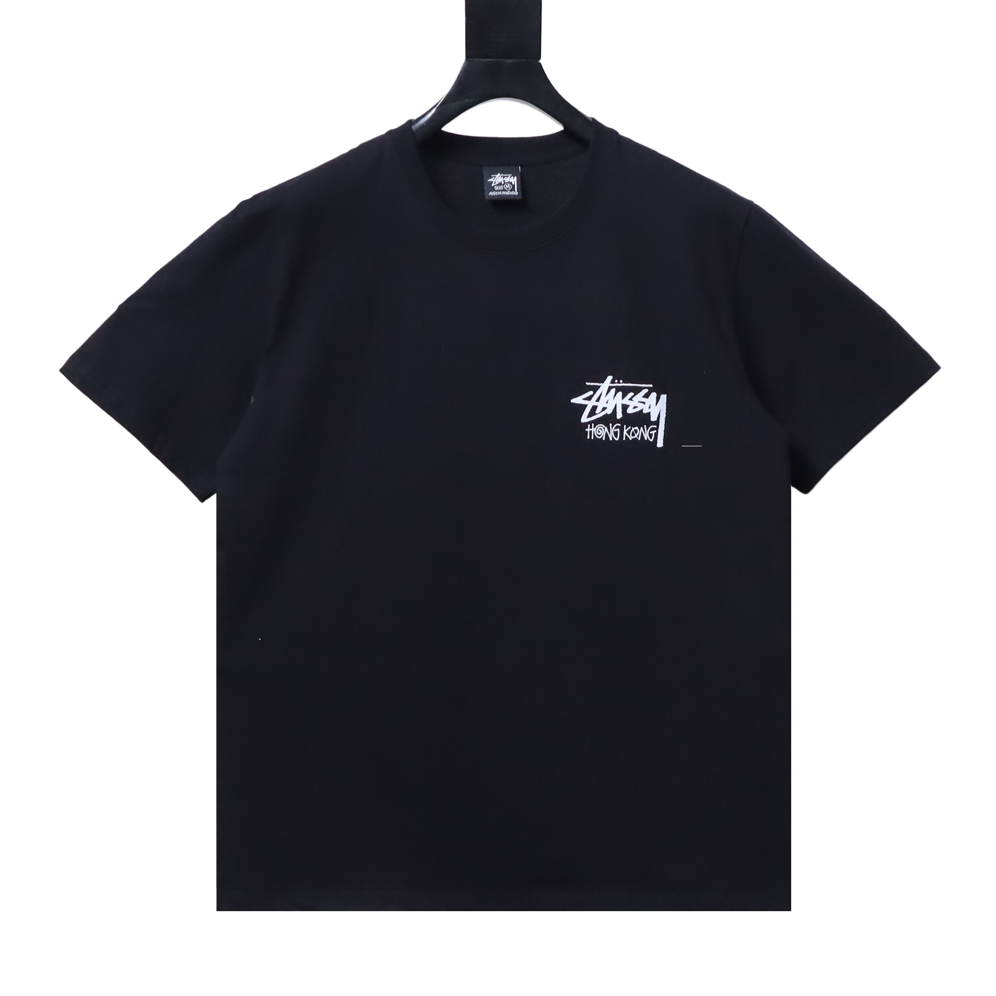 Stussy Hong Kong City Script T-Shirt Black