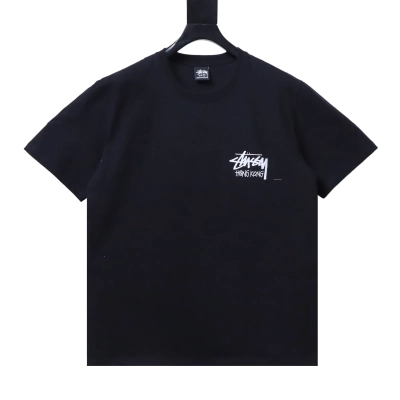 Stussy Hong Kong City Script T-Shirt Black 02