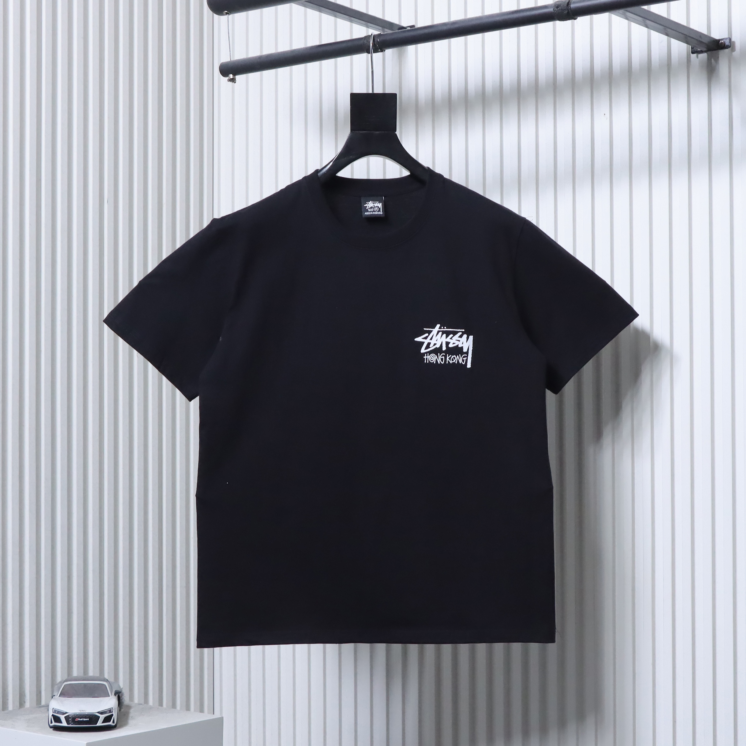 Stussy Hong Kong City Script T-Shirt Black