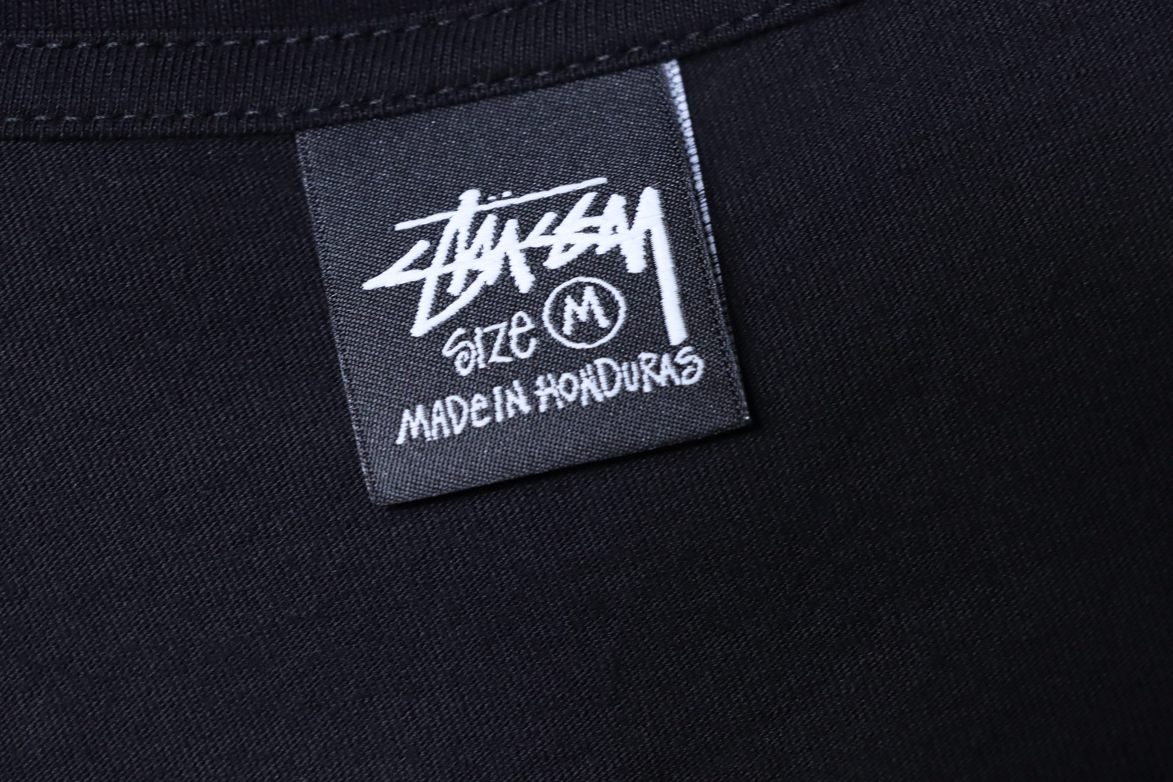 Stussy Hong Kong City Script T-Shirt Black