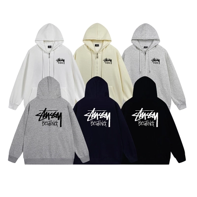 Stussy Hong Kong Handstyle Full-Zip Hoodie 01