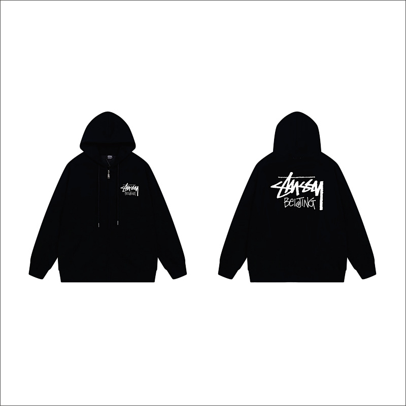 Stussy Hong Kong Handstyle Full-Zip Hoodie