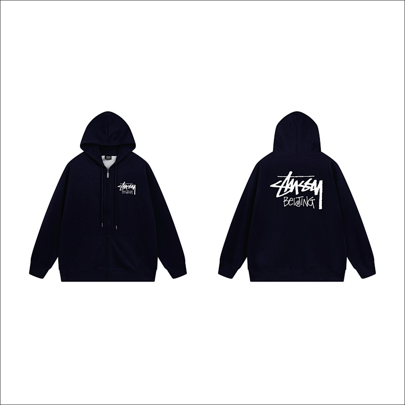 Stussy Hong Kong Handstyle Full-Zip Hoodie