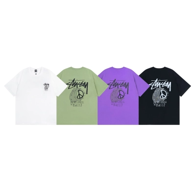 Stussy Illustrated Crest Handstyle T-Shirt 01