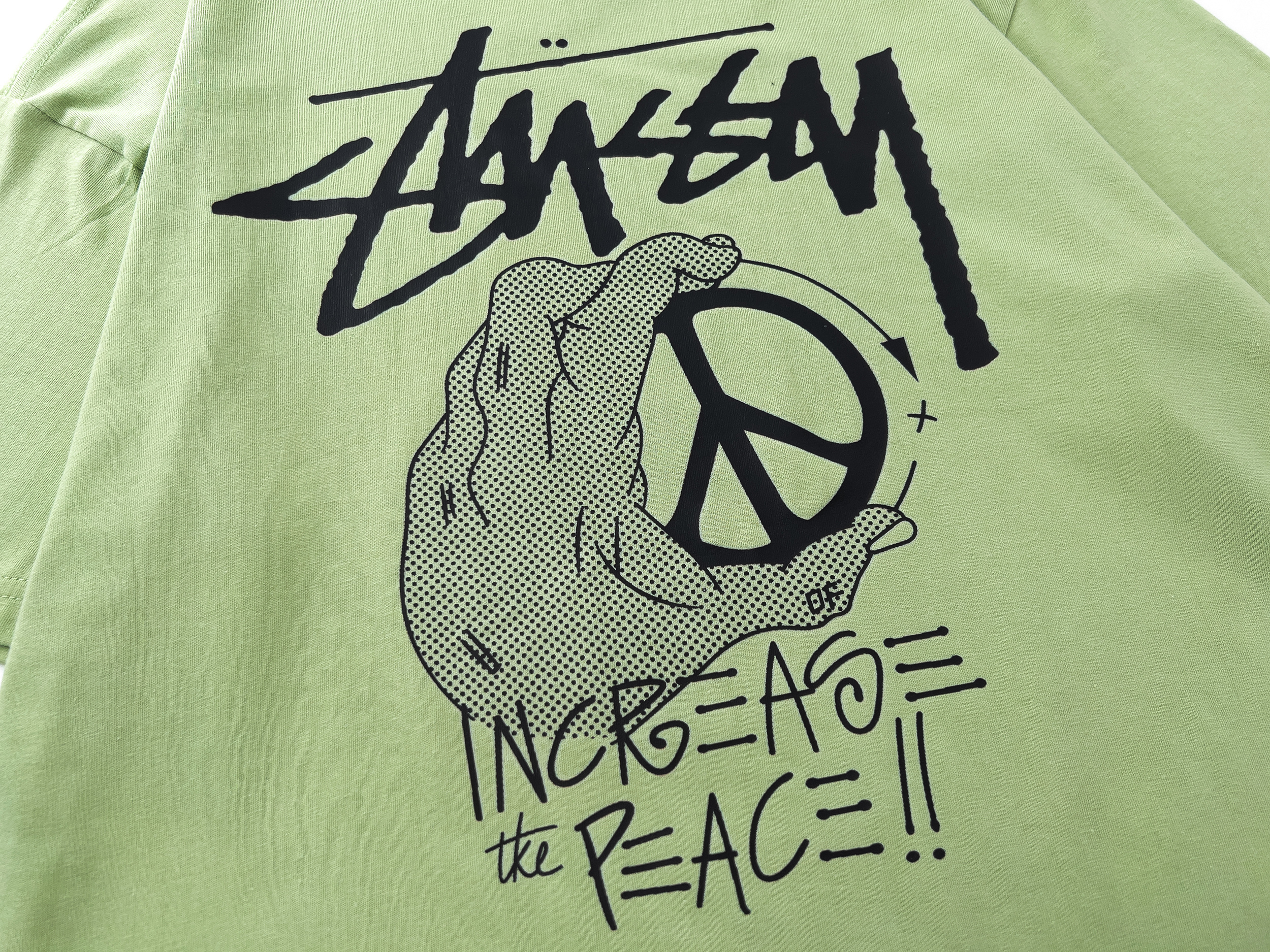 Stussy Illustrated Crest Handstyle T-Shirt