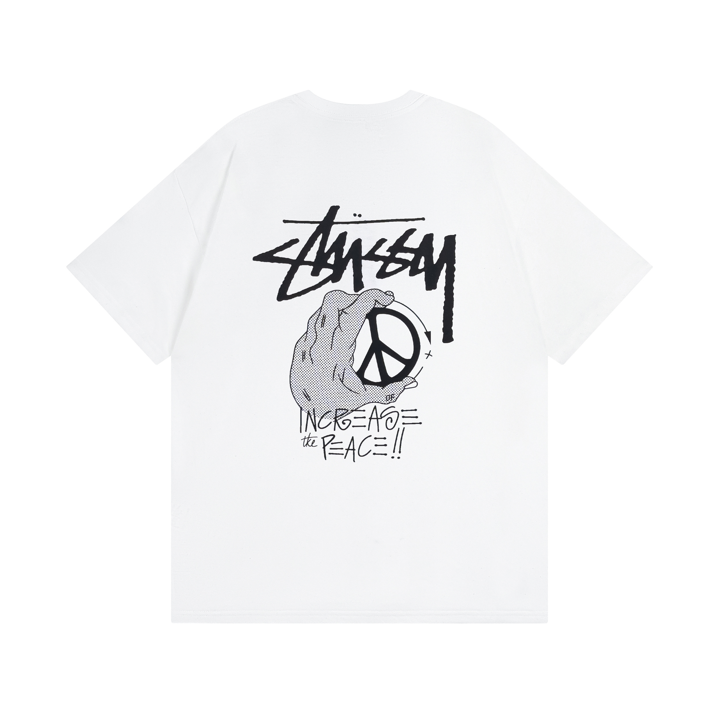 Stussy Illustrated Crest Handstyle T-Shirt