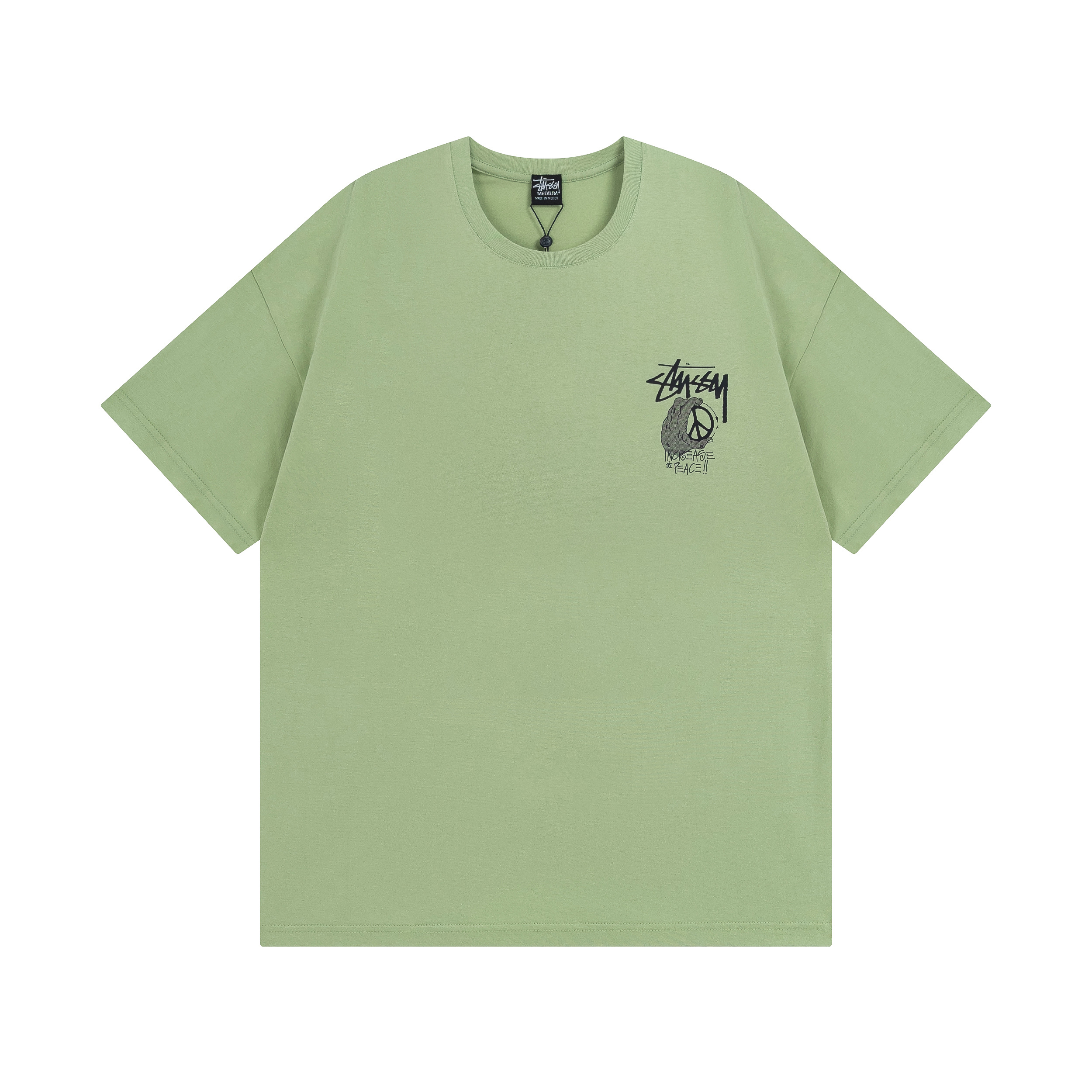 Stussy Illustrated Crest Handstyle T-Shirt