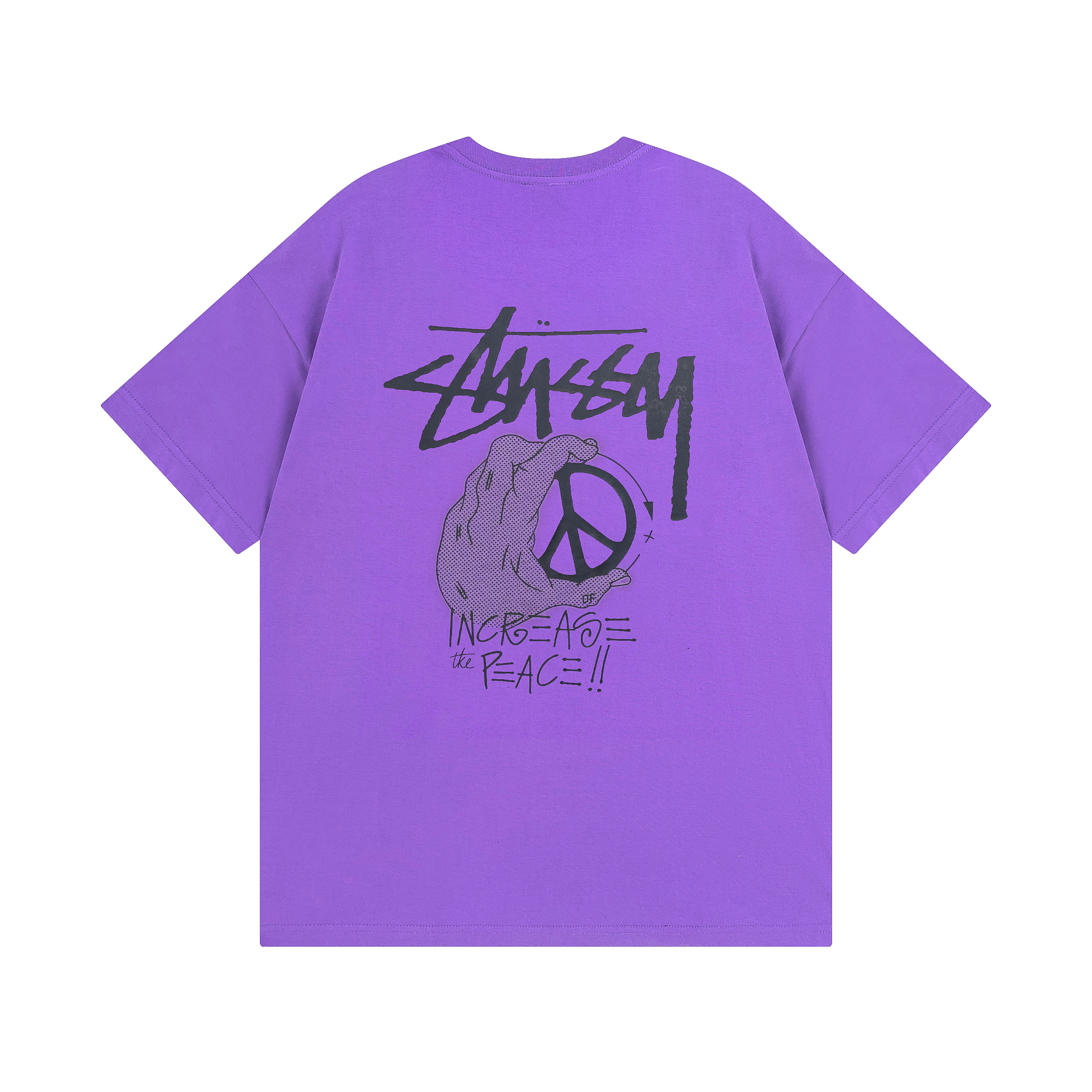 Stussy Illustrated Crest Handstyle T-Shirt