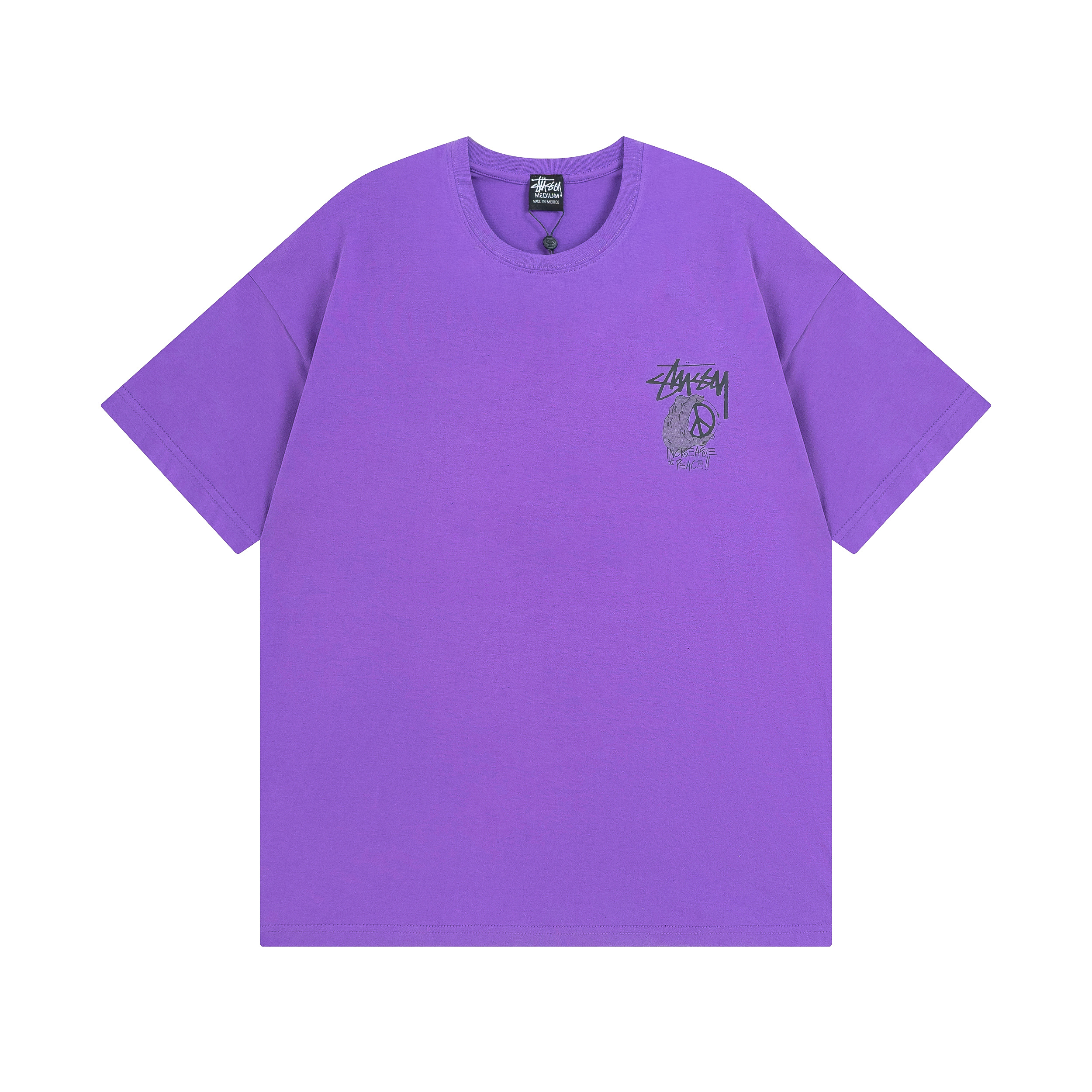 Stussy Illustrated Crest Handstyle T-Shirt