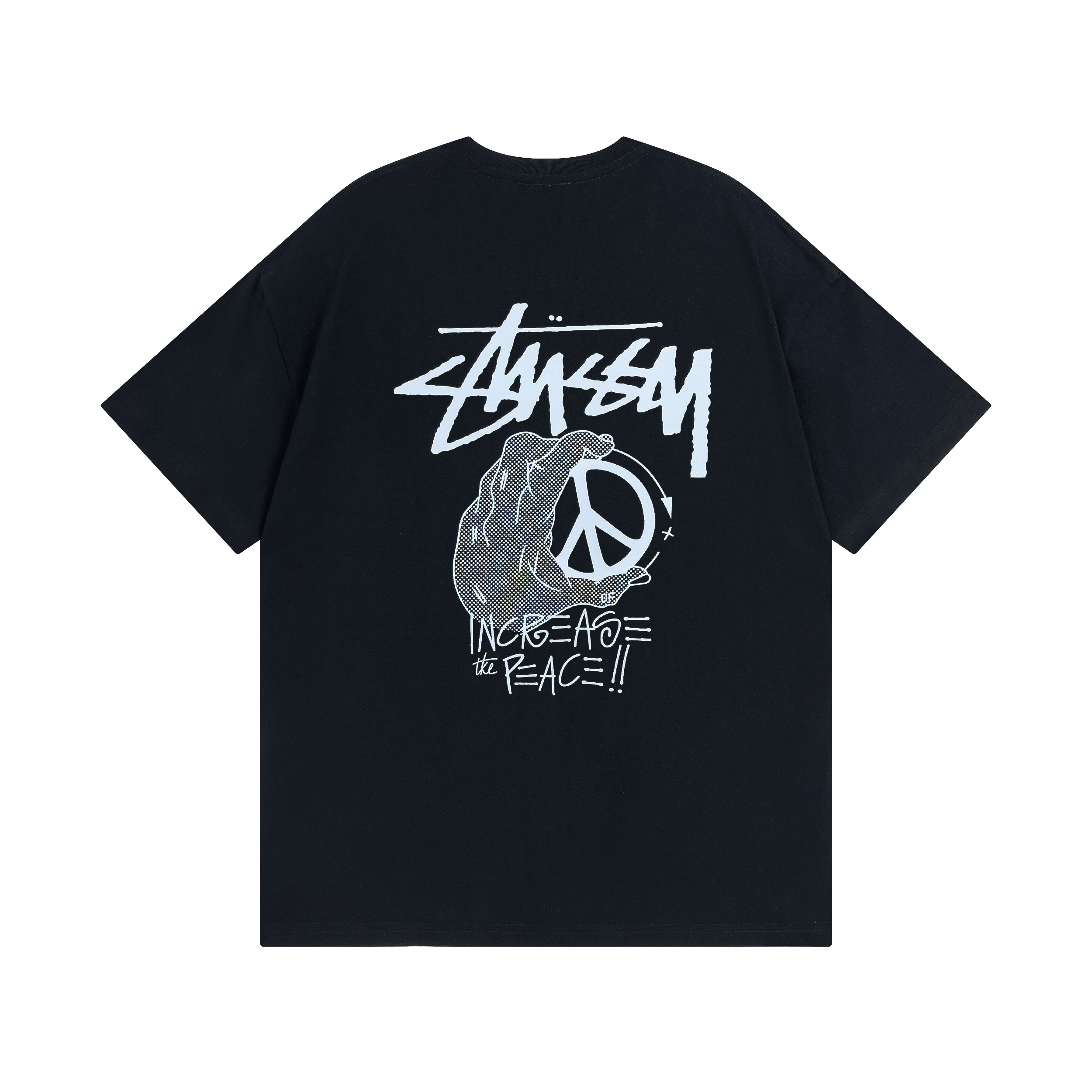 Stussy Illustrated Crest Handstyle T-Shirt