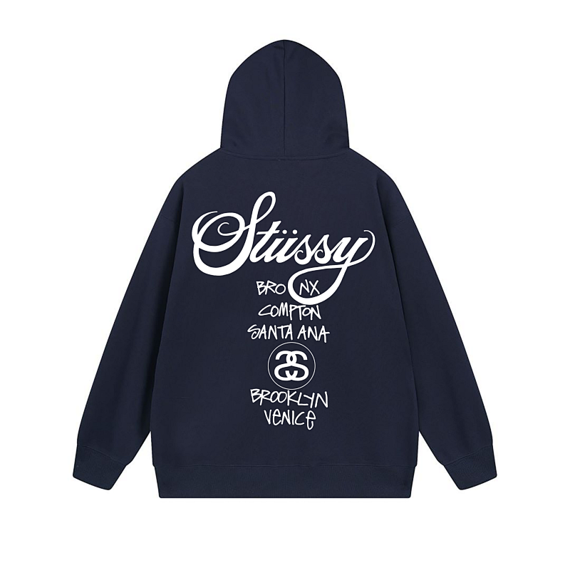 Stussy Kaleidoscope Flower Orb Full-Zip Hoodie