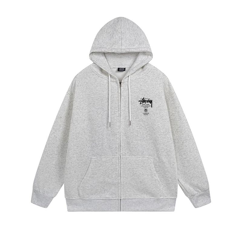 Stussy Kaleidoscope Flower Orb Full-Zip Hoodie