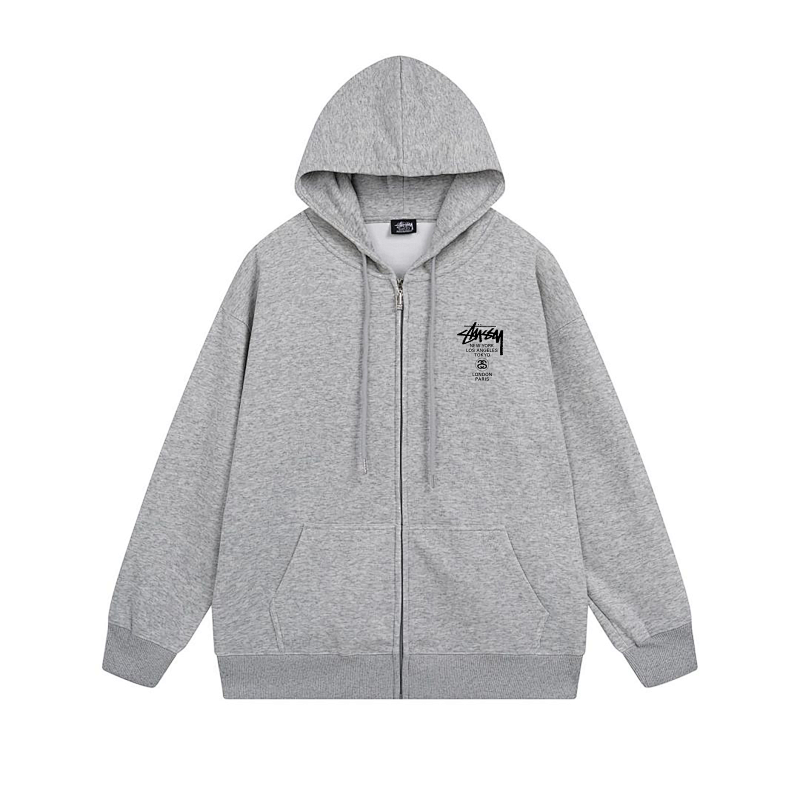 Stussy Kaleidoscope Flower Orb Full-Zip Hoodie