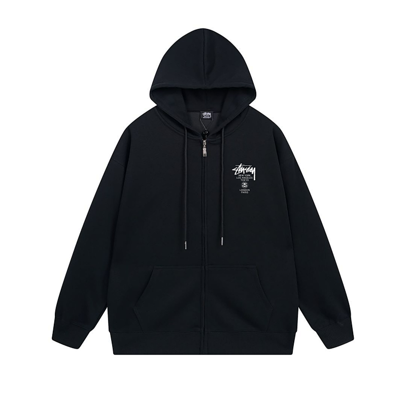 Stussy Kaleidoscope Flower Orb Full-Zip Hoodie