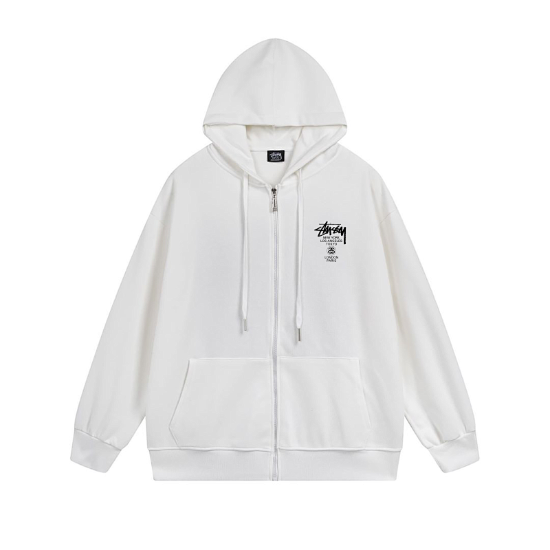 Stussy Kaleidoscope Flower Orb Full-Zip Hoodie
