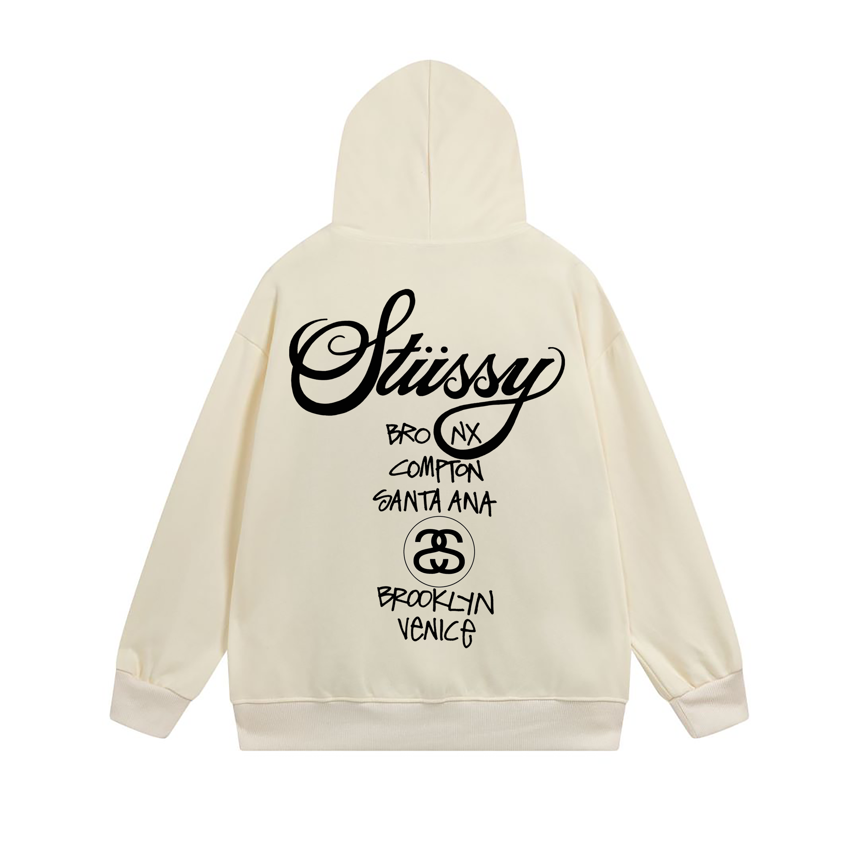 Stussy Kaleidoscope Flower Orb Full-Zip Hoodie