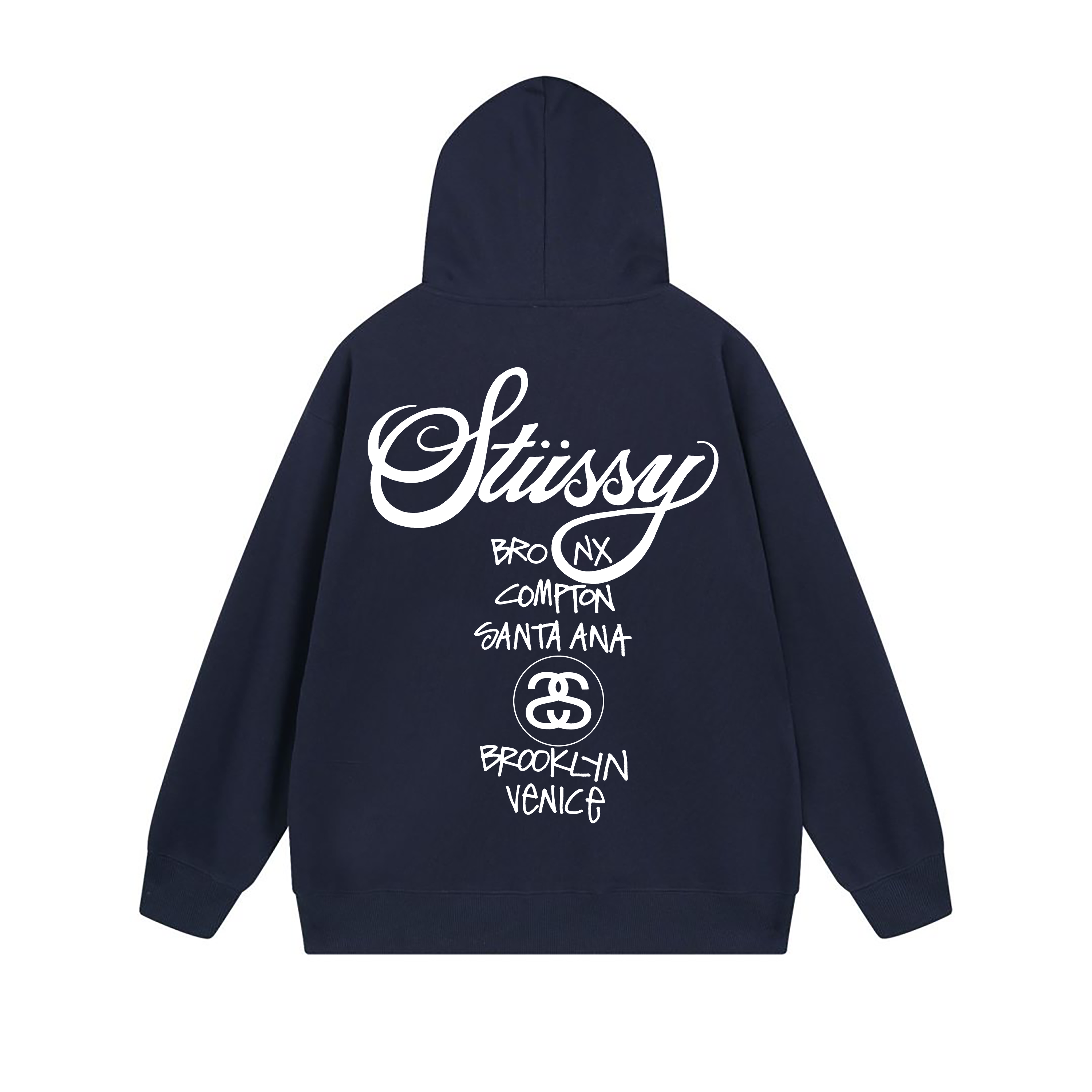 Stussy Kaleidoscope Flower Orb Full-Zip Hoodie