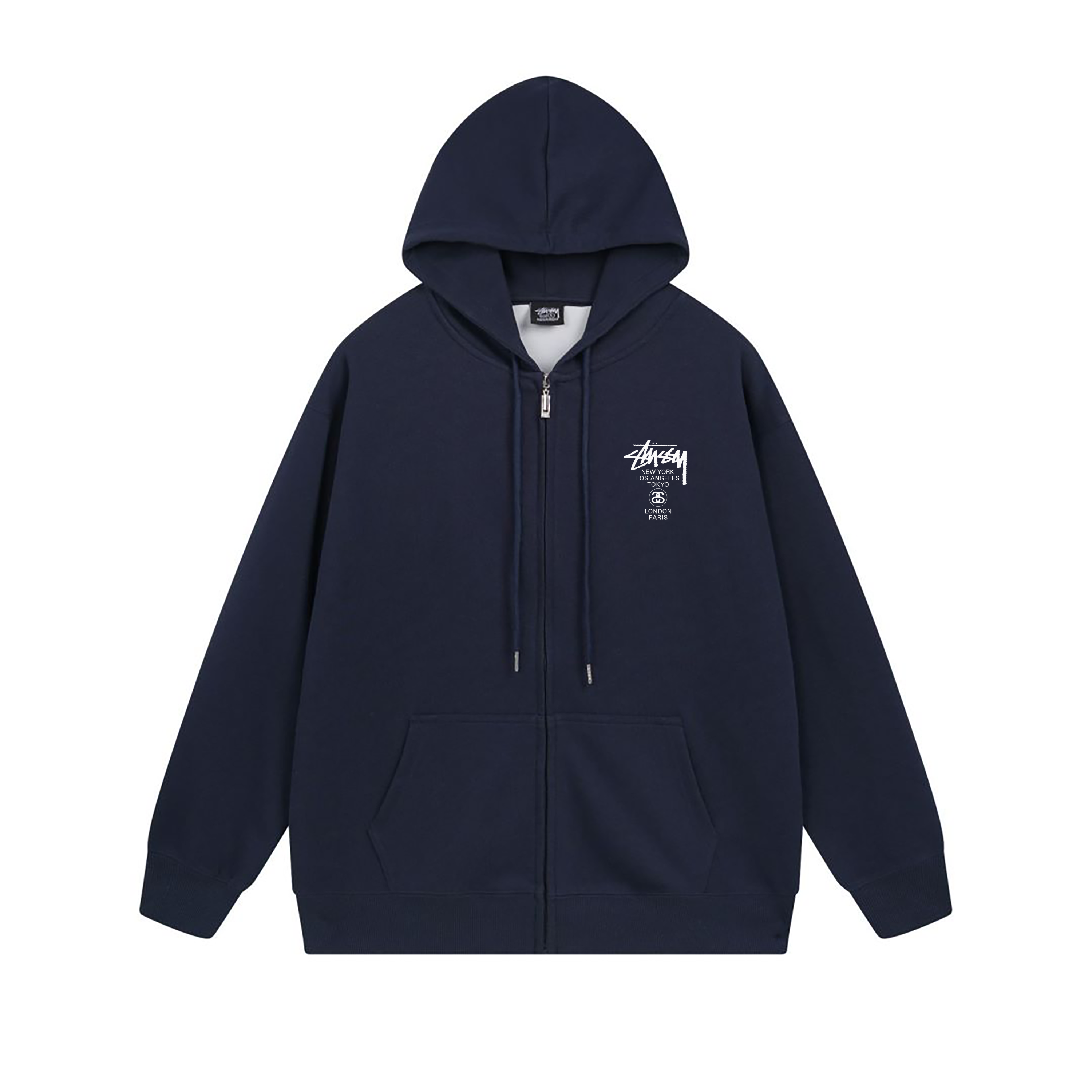 Stussy Kaleidoscope Flower Orb Full-Zip Hoodie