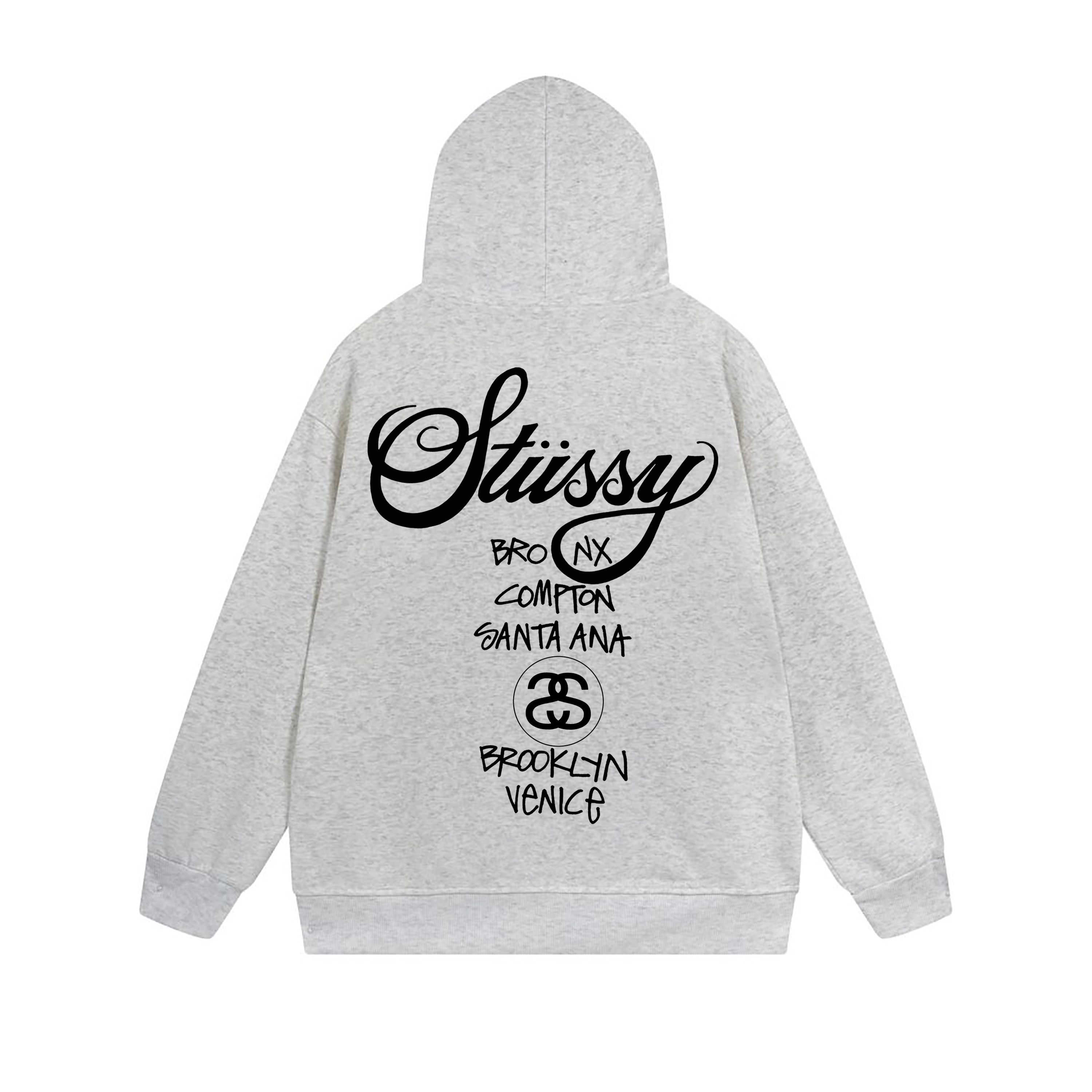 Stussy Kaleidoscope Flower Orb Full-Zip Hoodie