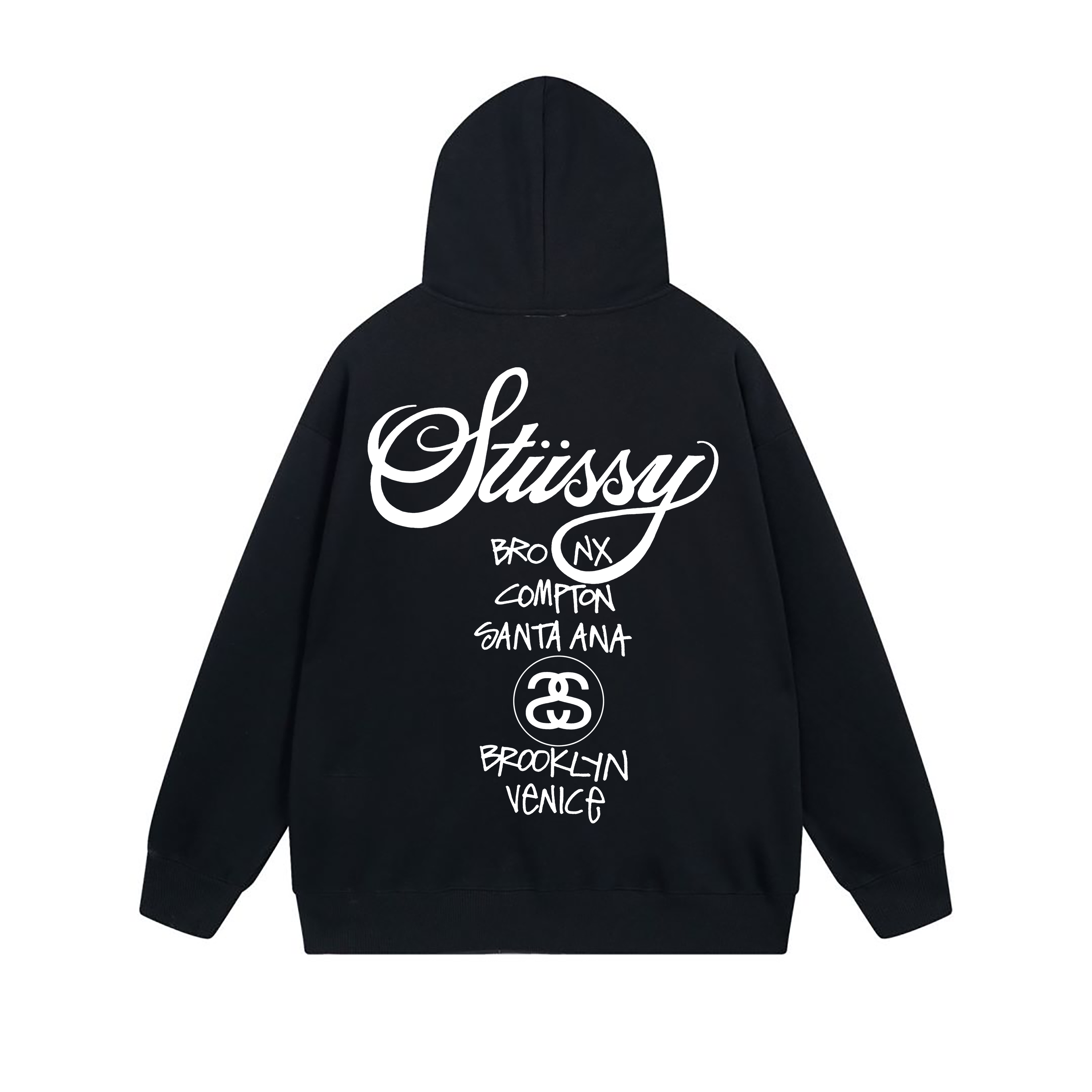 Stussy Kaleidoscope Flower Orb Full-Zip Hoodie