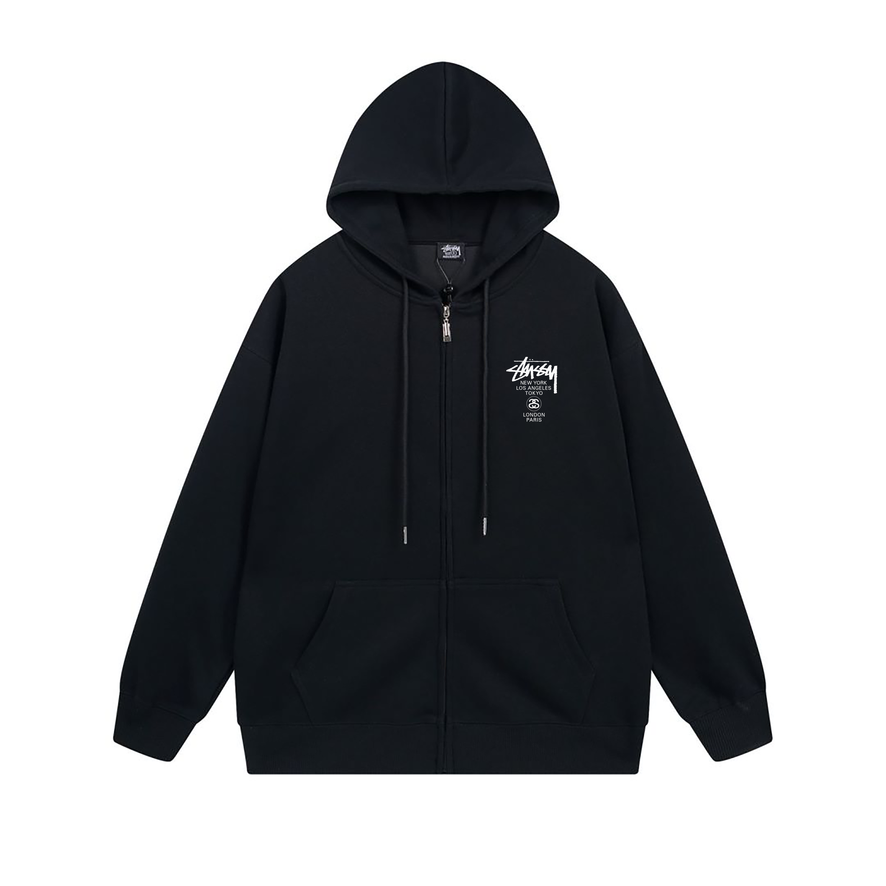 Stussy Kaleidoscope Flower Orb Full-Zip Hoodie