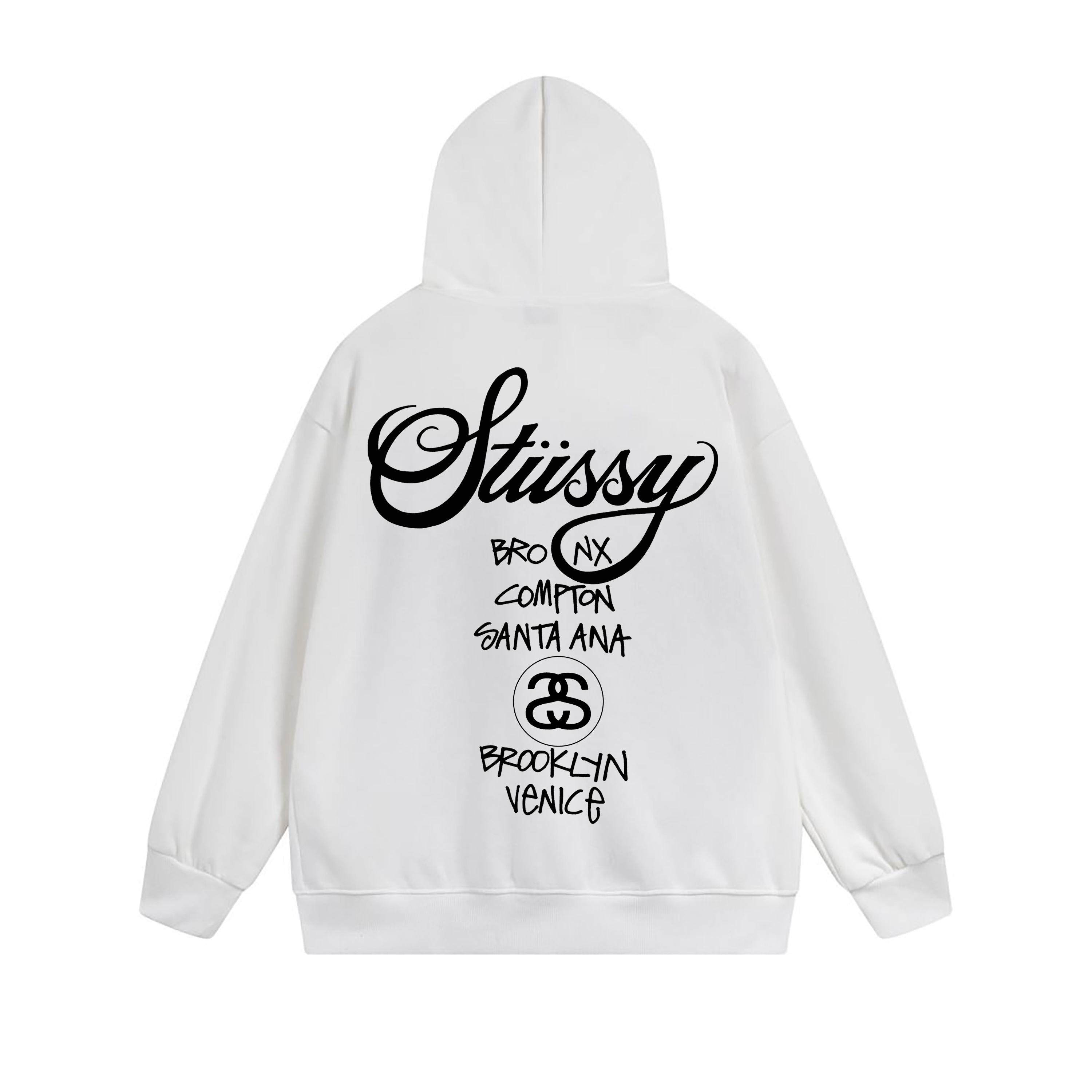 Stussy Kaleidoscope Flower Orb Full-Zip Hoodie