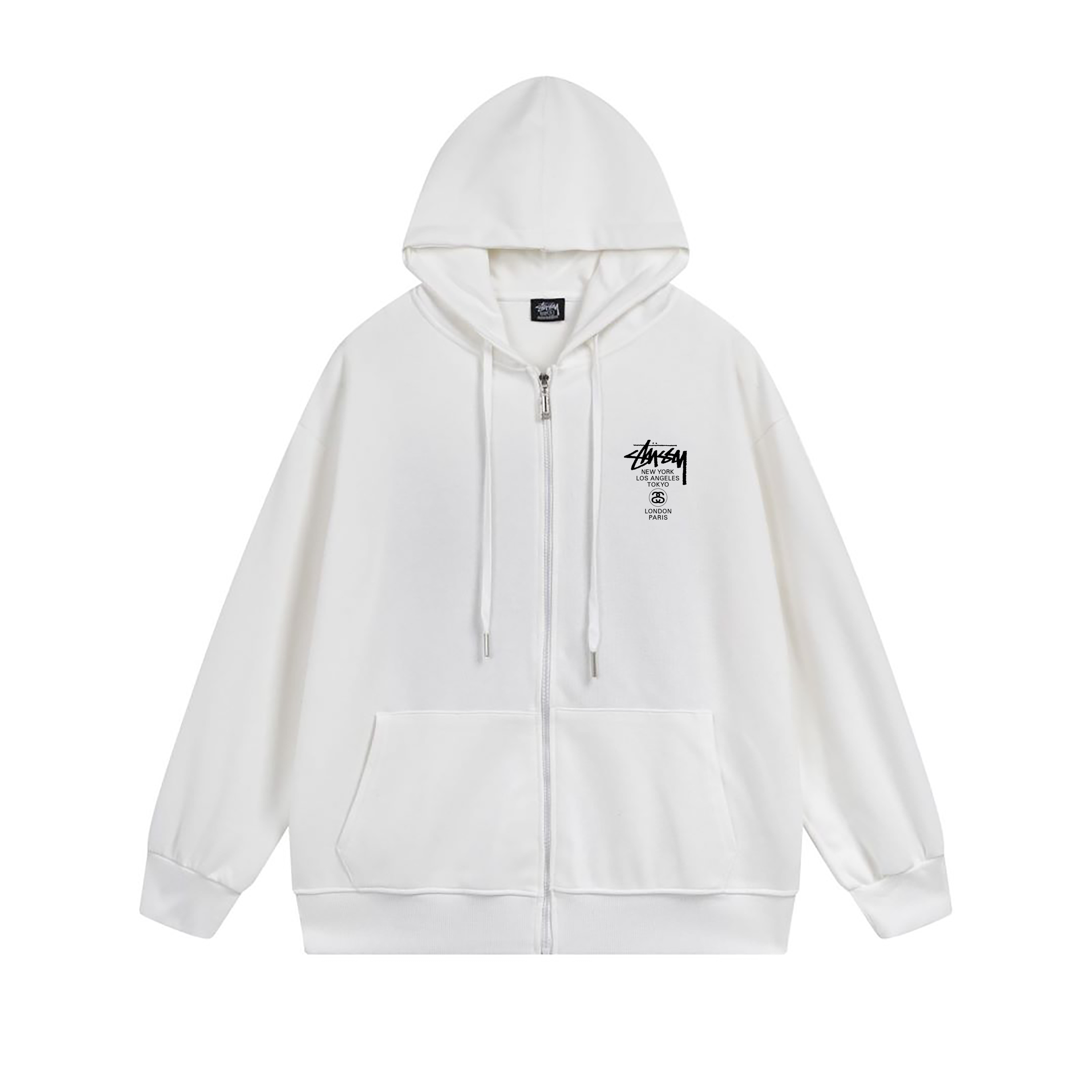 Stussy Kaleidoscope Flower Orb Full-Zip Hoodie