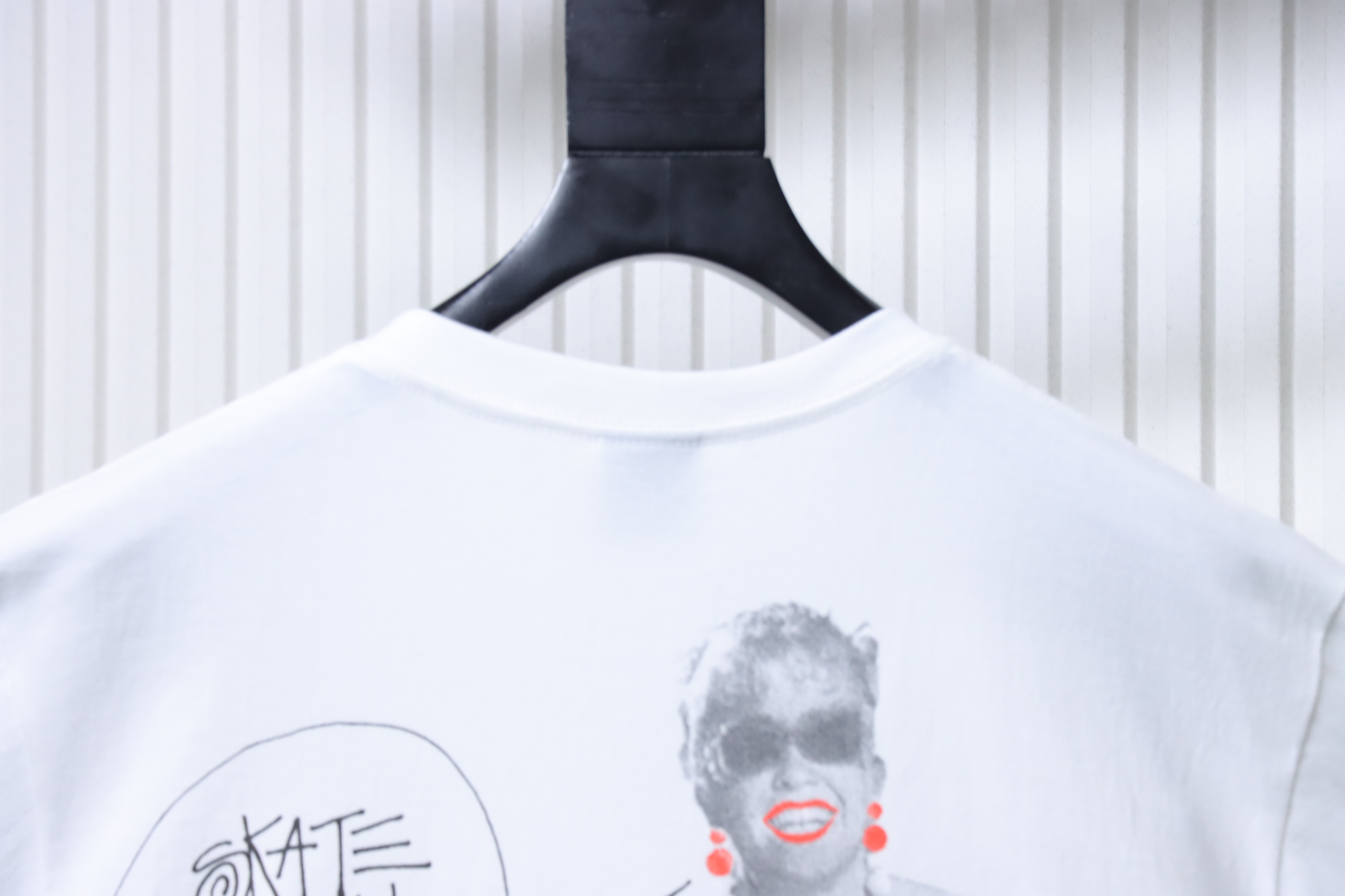 Stussy Marilyn Monroe Red Script T-Shirt