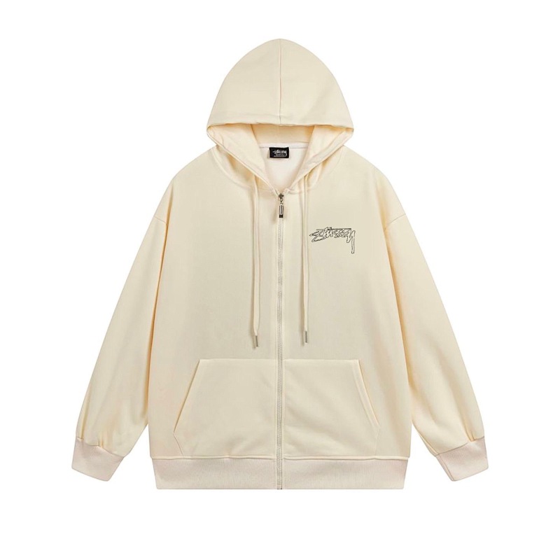 Stussy Metallic Winged Script Full-Zip Hoodie