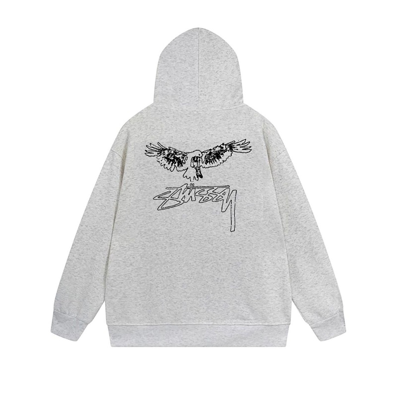 Stussy Metallic Winged Script Full-Zip Hoodie
