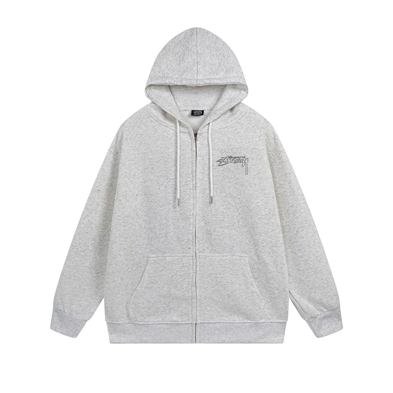 Stussy Metallic Winged Script Full-Zip Hoodie